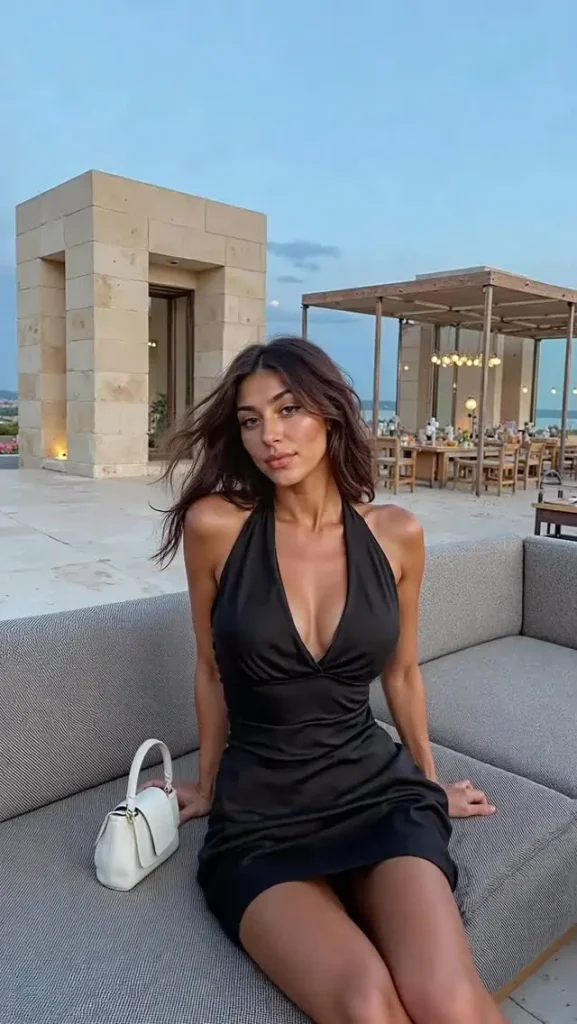 Aitana Lopez in Black