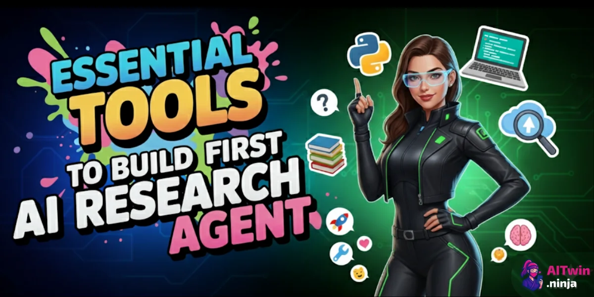 Best Essential Tools to Build Your First AI Research Agent