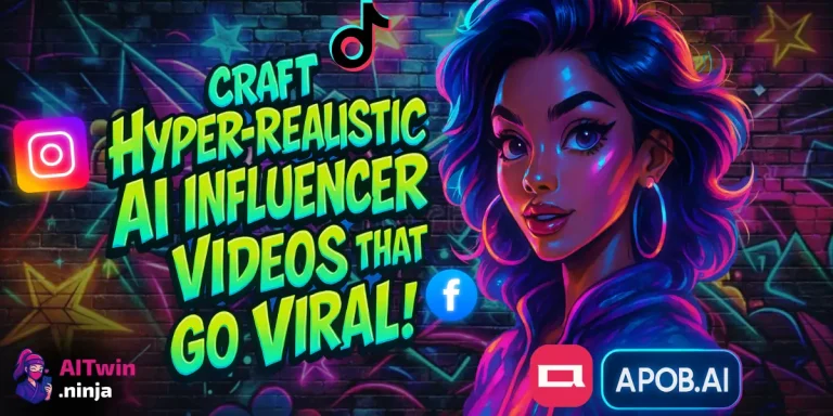 Crafting Hyper-Realistic AI Influencer Videos That Go Viral with APOB.AI
