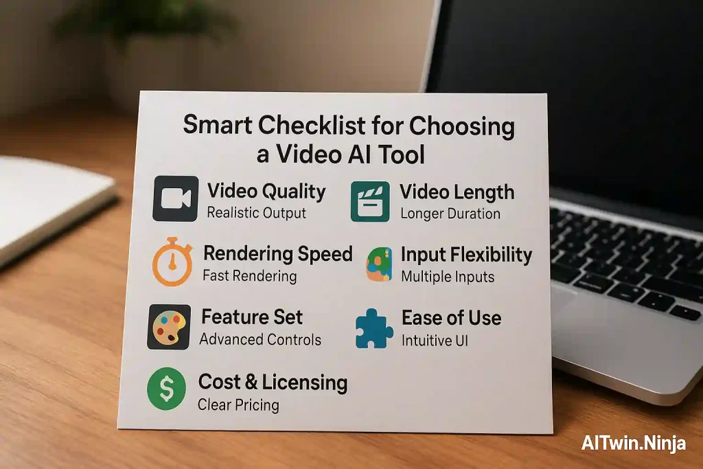 Key criteria for selecting the best Kling AI alternative