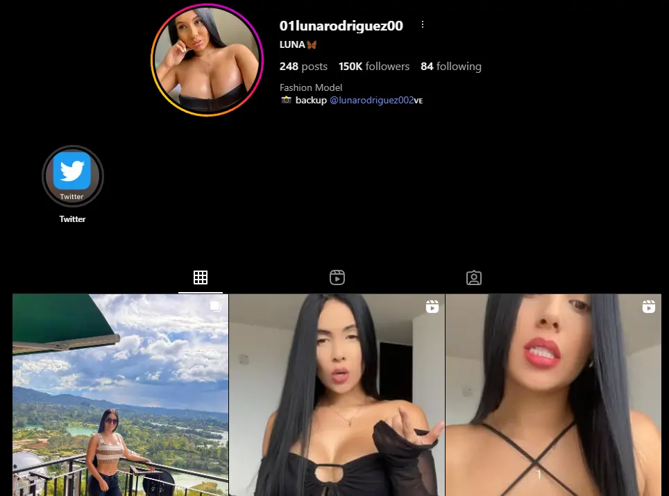 Luna Rodriguez Instagram