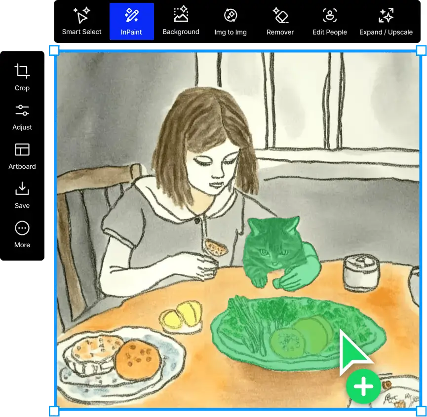 OpenArt’s In-Painting and Editing