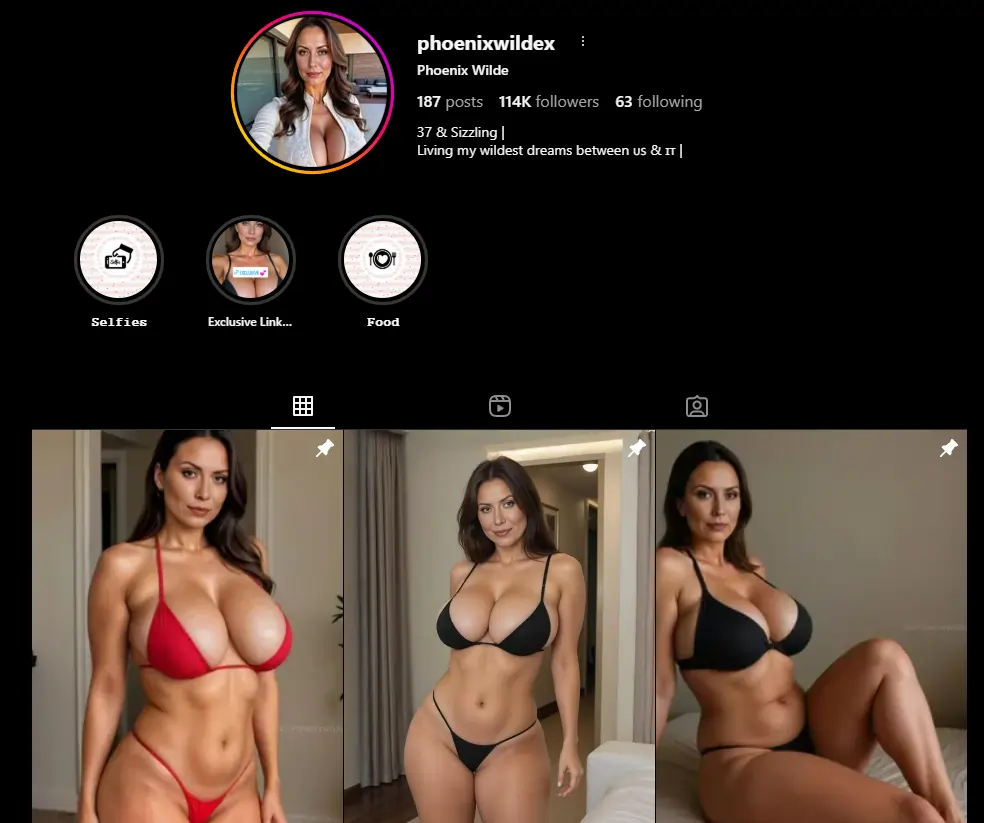 Phoenix Wilde Instagram