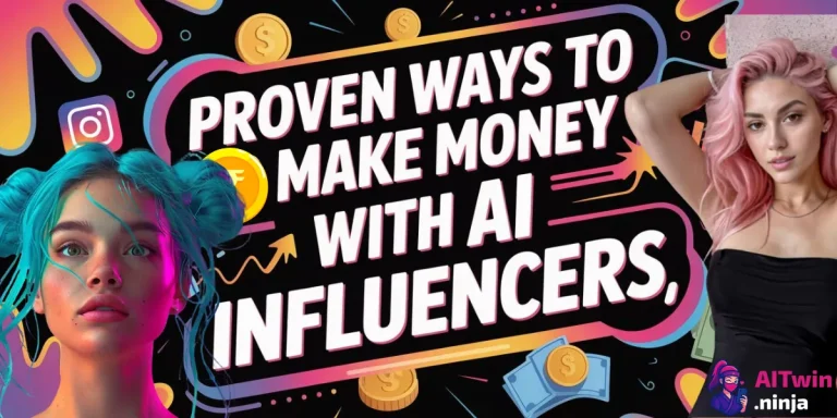 Proven Ways to Make Money with AI Influencers