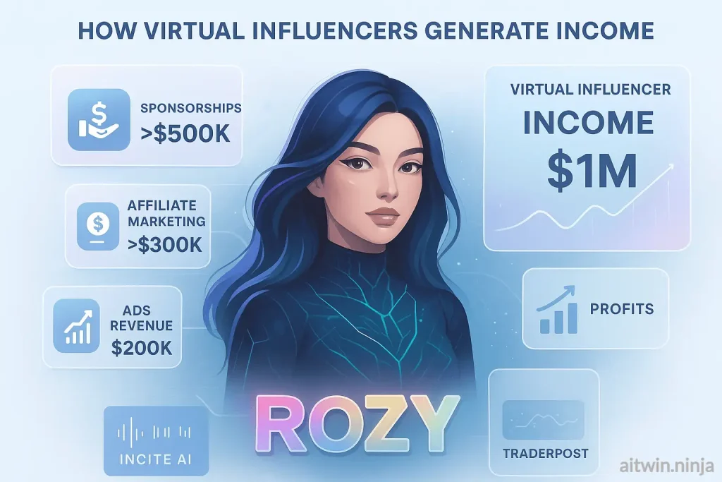 monetization strategies for virtual influencers
