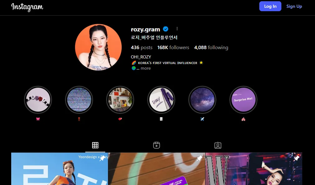 Rozy.gram Instagram Profile