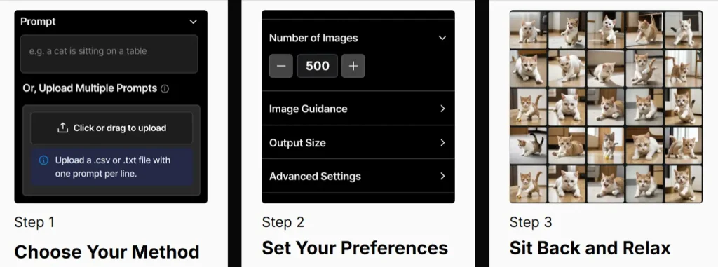 Bulk Creation with OpenArt