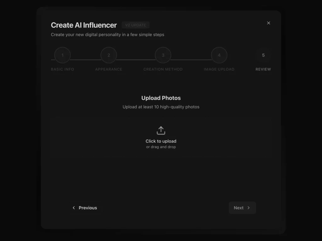CelebMakerAI - Upload Photo to Create AI Influencer