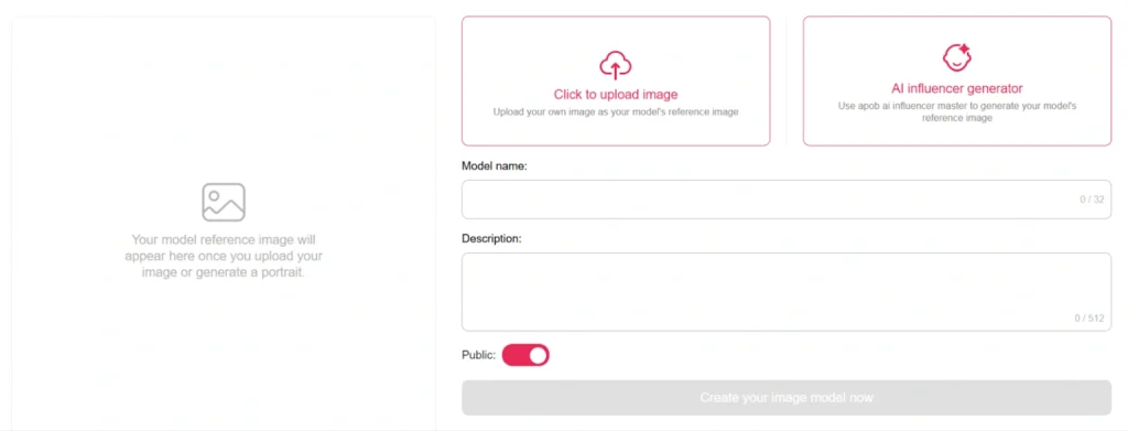 APOB AI - Character Generator