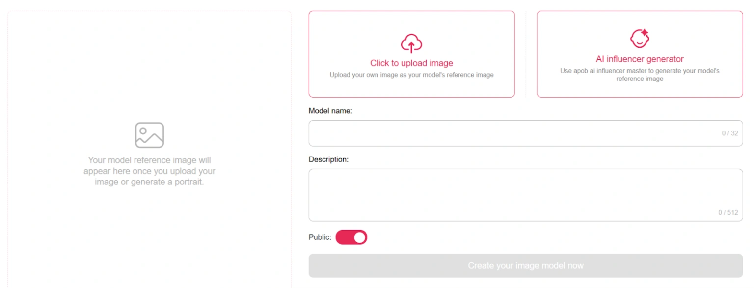 APOB AI - Character Generator