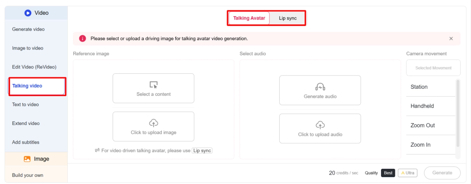 APOB AI- Talking Avatar & Lip Sync Feature