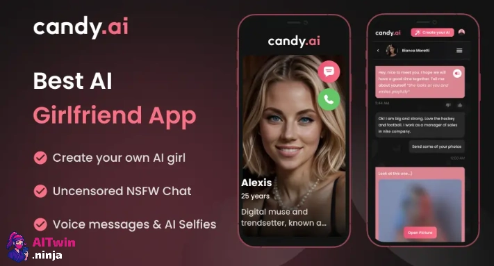 Candy AI - AI Girlfriend app Banner