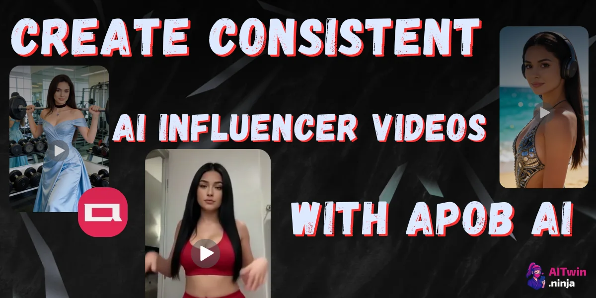 Create Consistent AI Influencer Videos with APOB AI