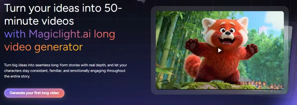 Long AI Video Generation - MagicLight-AI