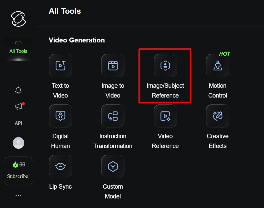 Select Elements or Image-Section Reference in Kling AI Video Generation