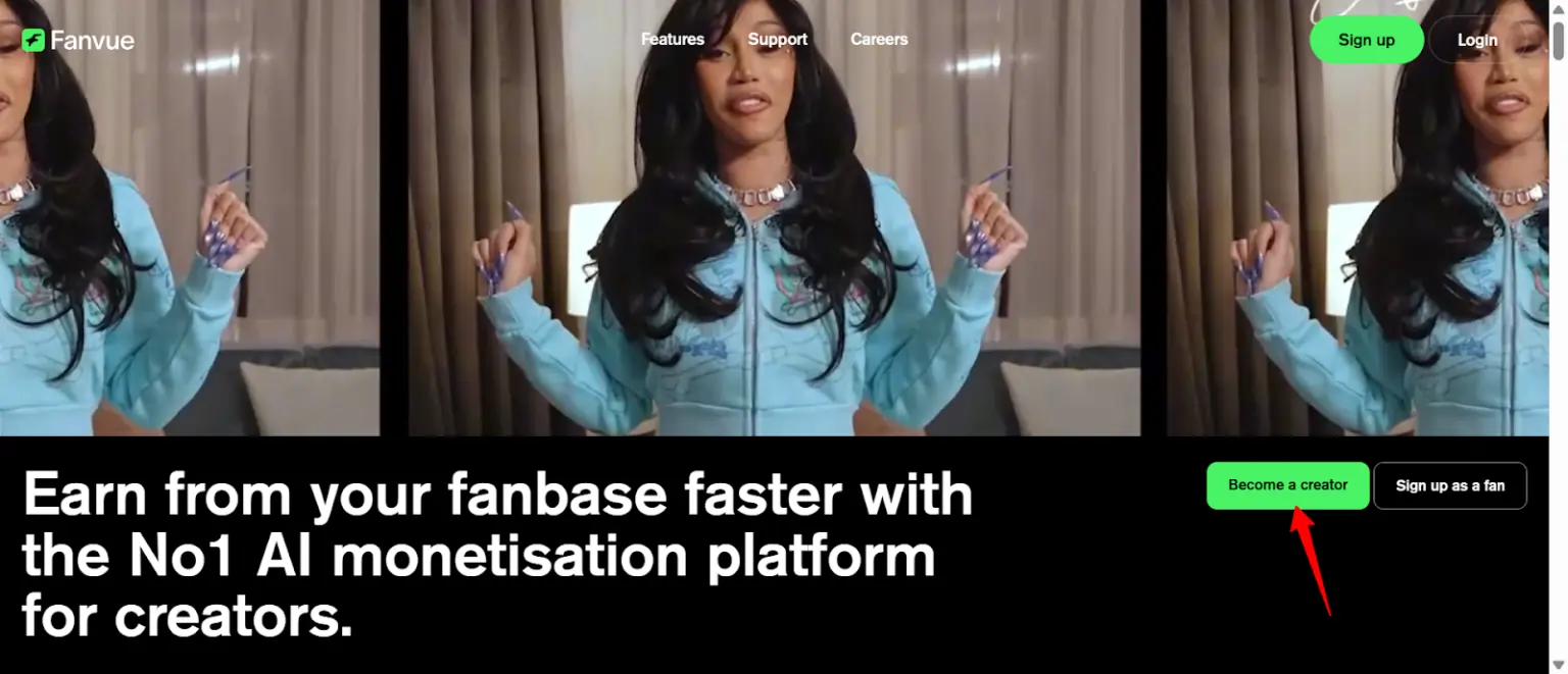 Set Up a Fanvue Profile