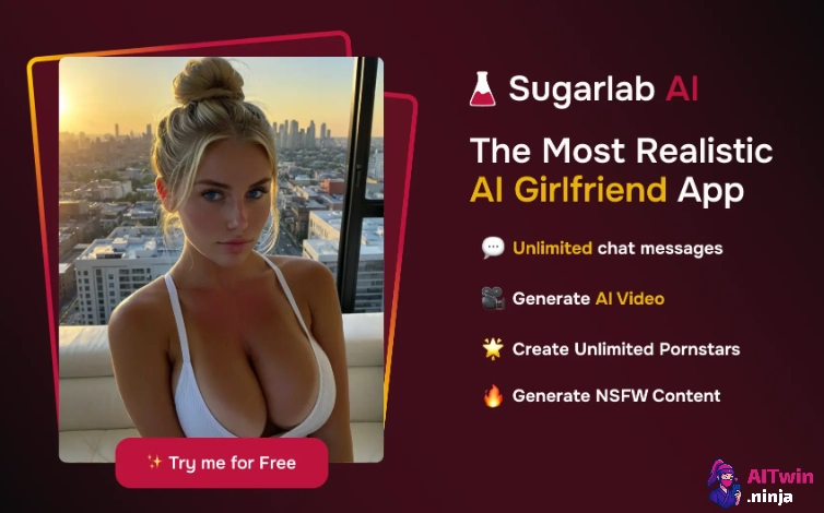 Sugarlab AI - AI Girlfriend App Banner
