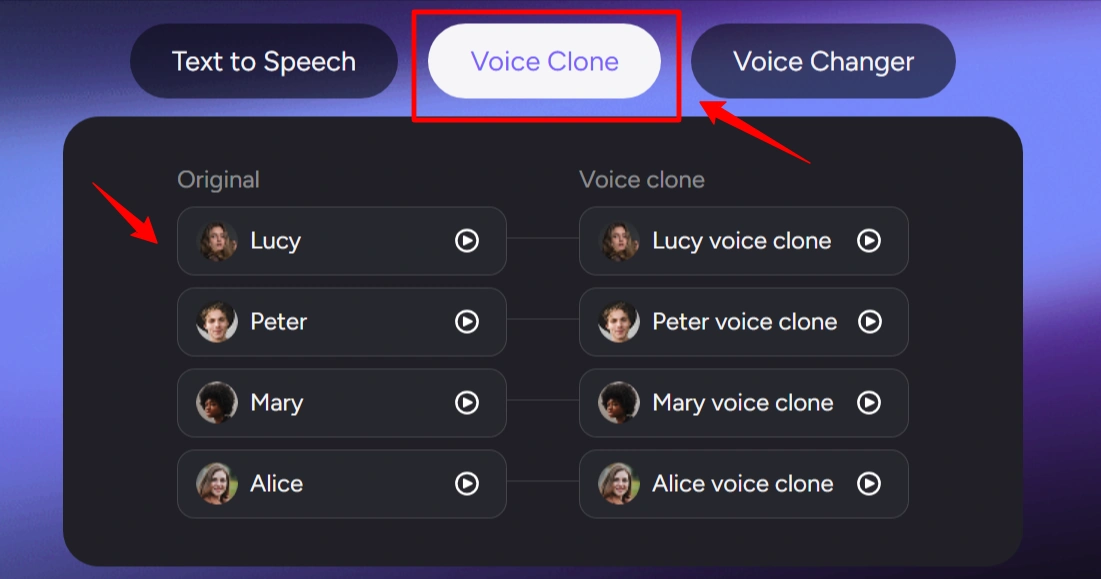 AKOOL- Voice Clone Feature
