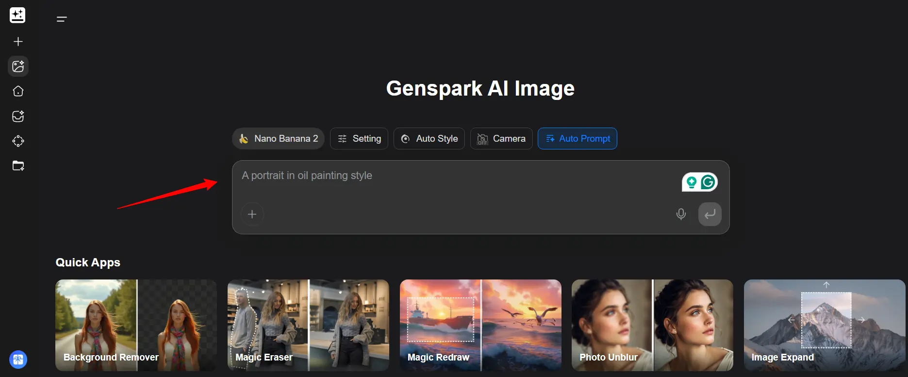 Genspark AI Image Generator Tool