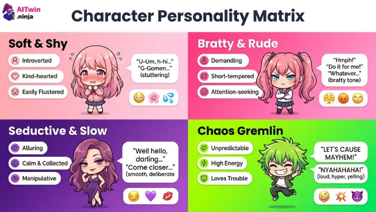 Character Personality Matrix