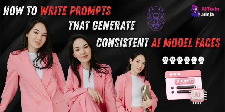 How to Write Prompts That Generate Consistent AI Model Faces