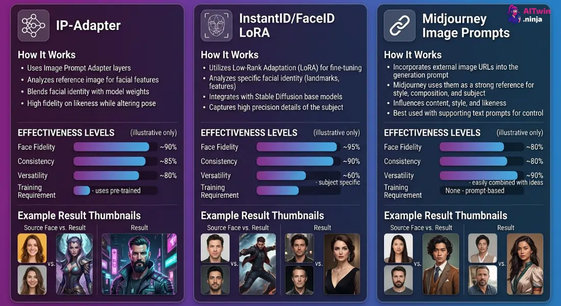 Using Reference Images to Lock In a Face