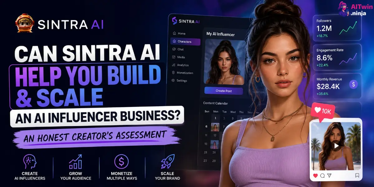 Can Sintra AI Help You Build and Scale an AI Influencer Business