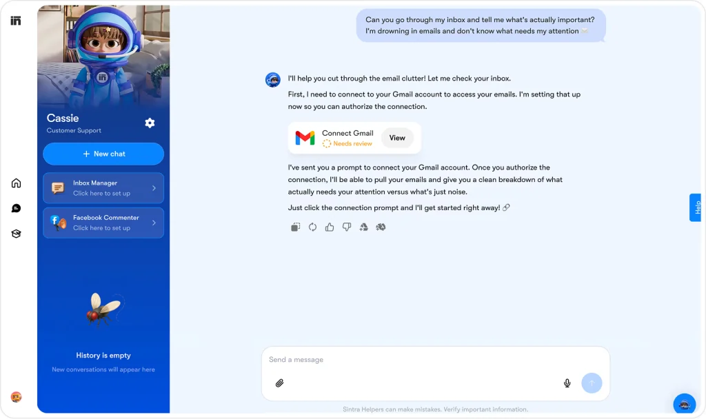 Everyday Sintra AI Cassie Workflows