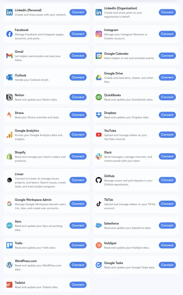 Sintra AI Integrations