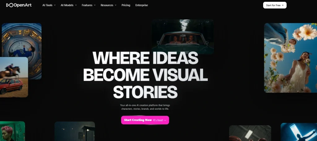 OpenArt HomePage